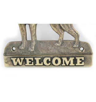 Boston Terrier welcome plakietka Art-Dog